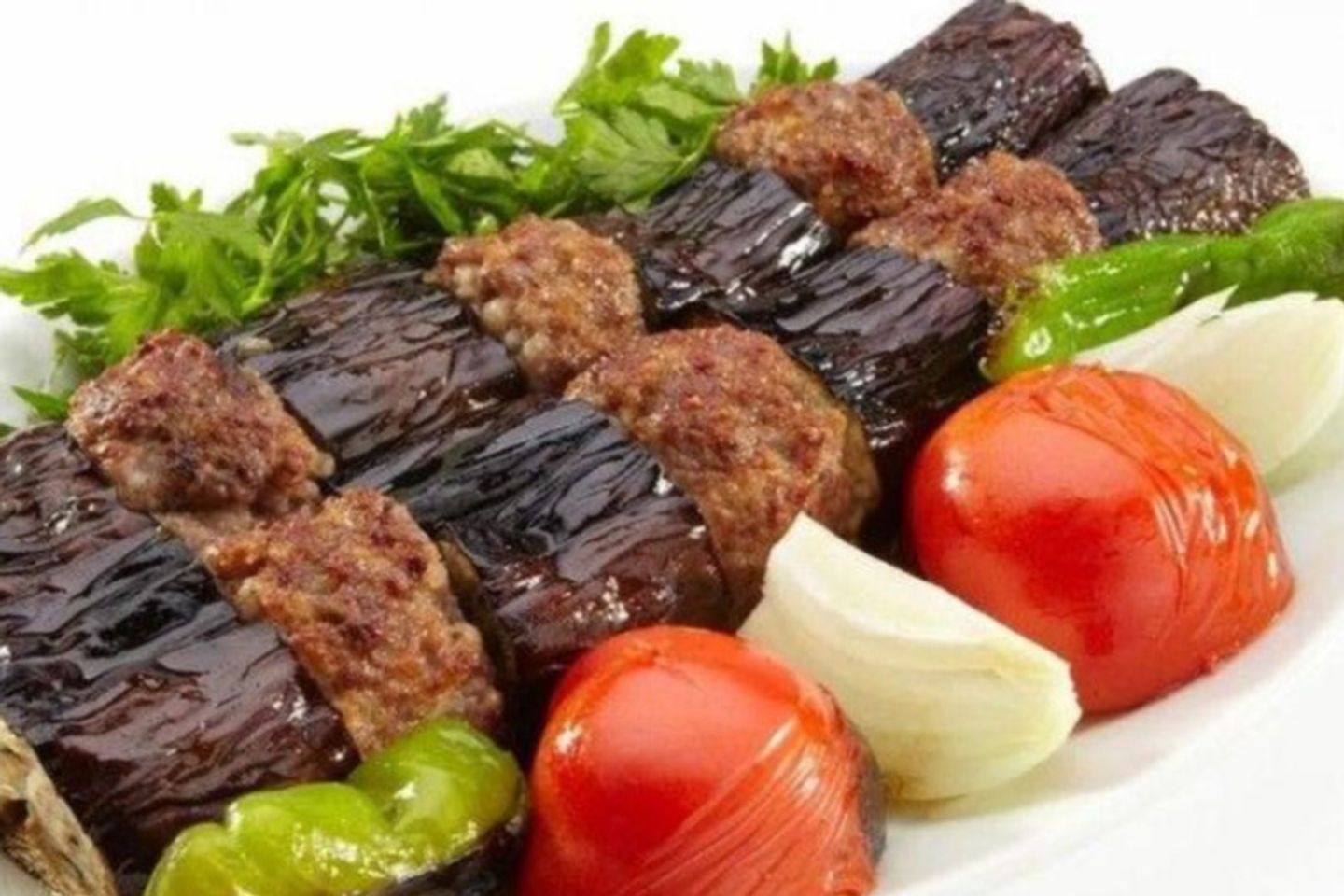 كباب باذنجان - صحن