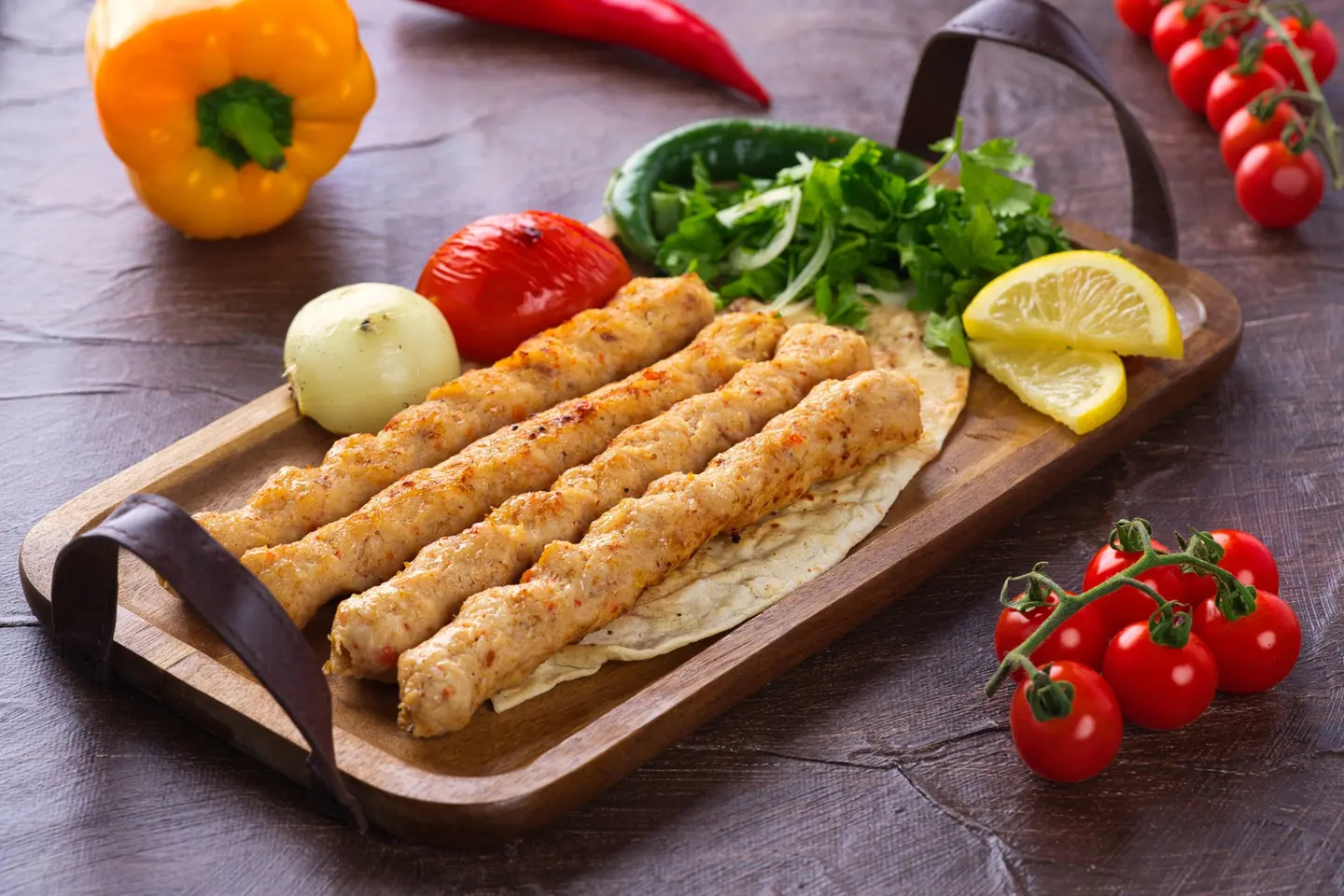 كباب دجاج - صحن