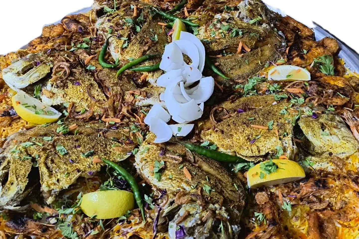 Mixed Platter For 8 People - With Shrimp