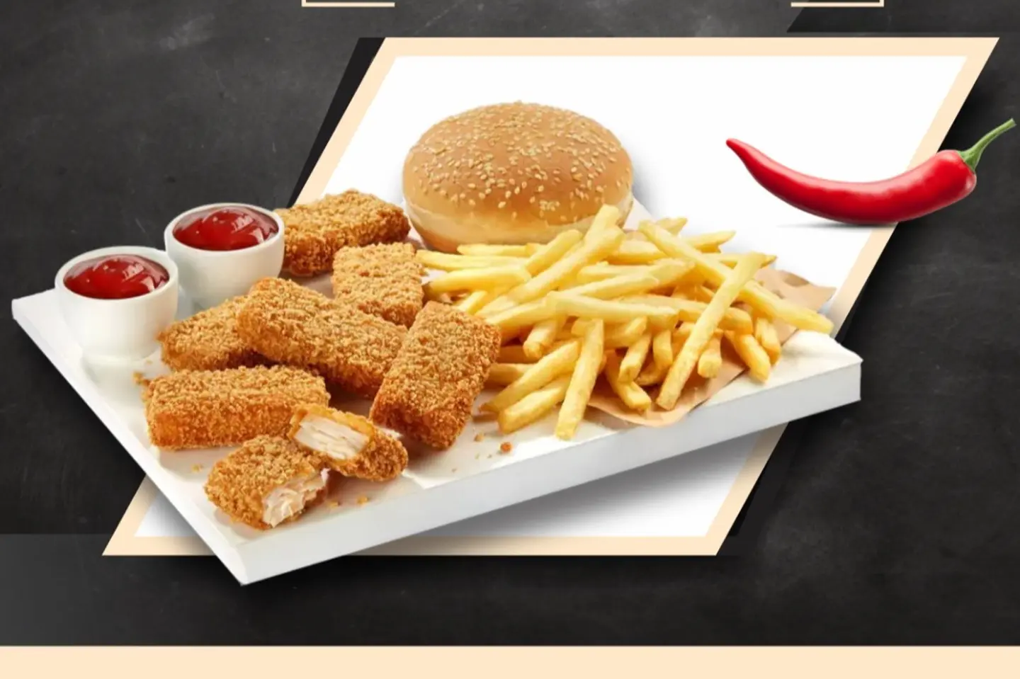 Spicy Boneless Chicken - 6 Pieces