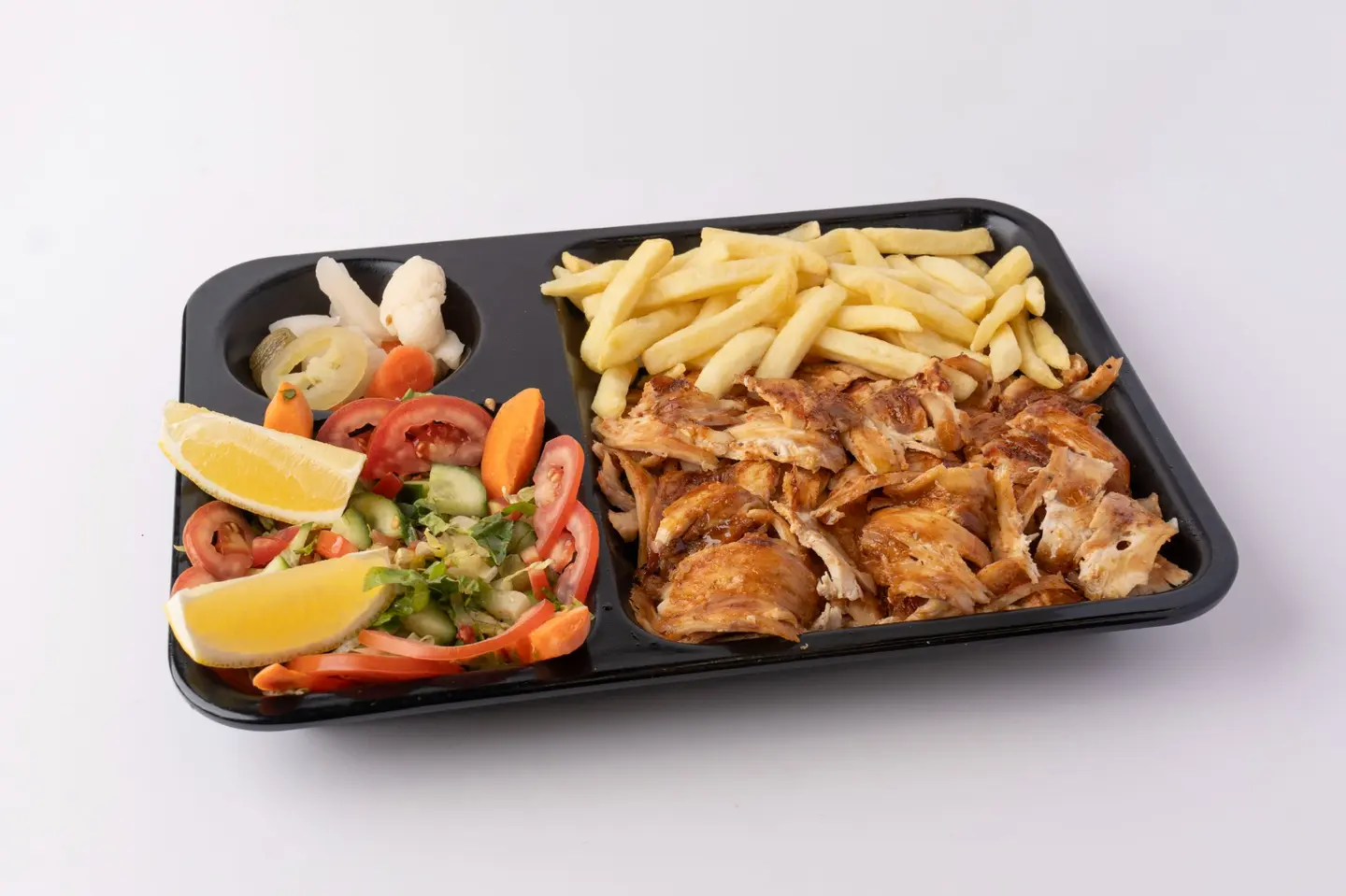 صحن شاورما دجاج - صغير