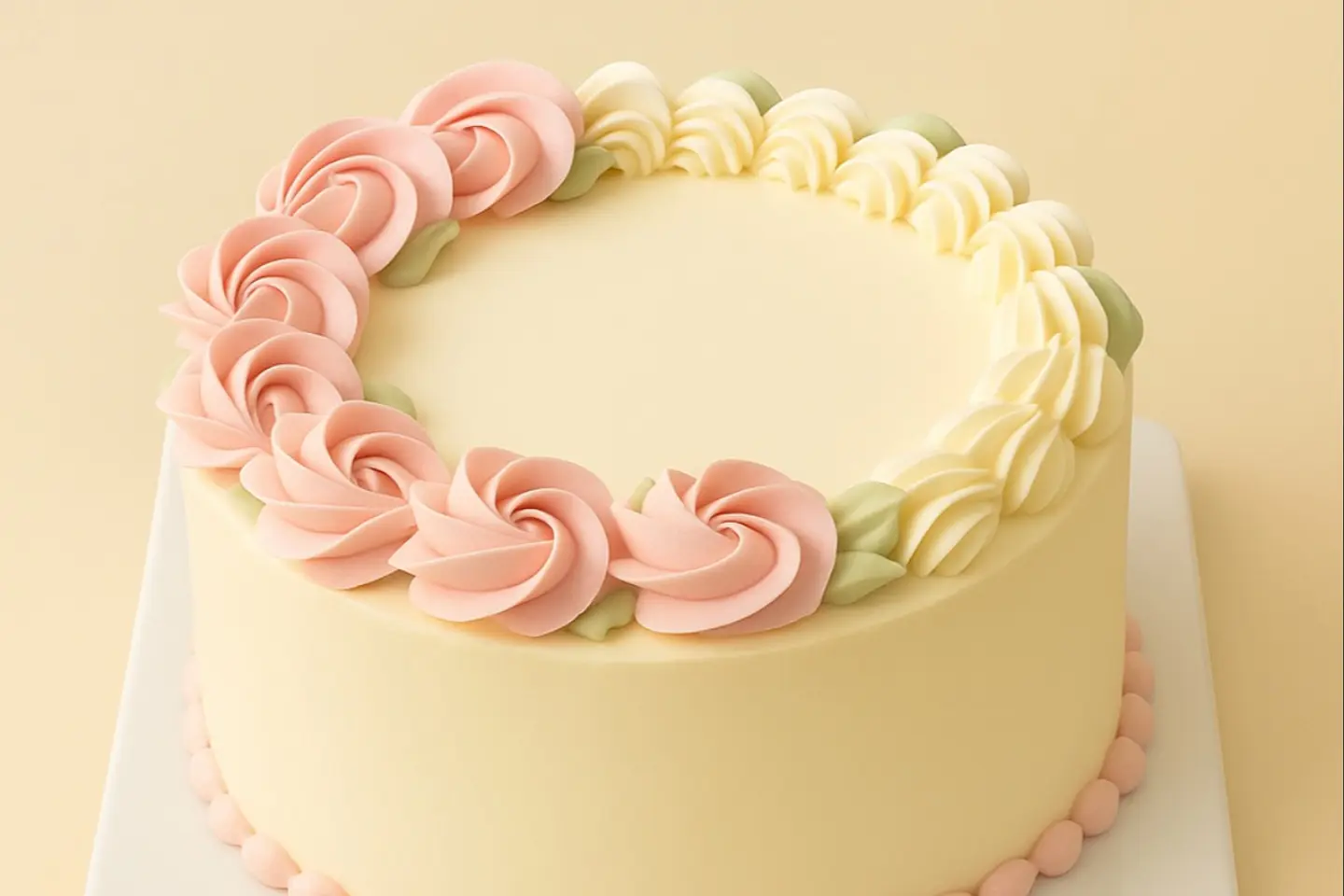 كيك ترف فراولة - حجم وسط