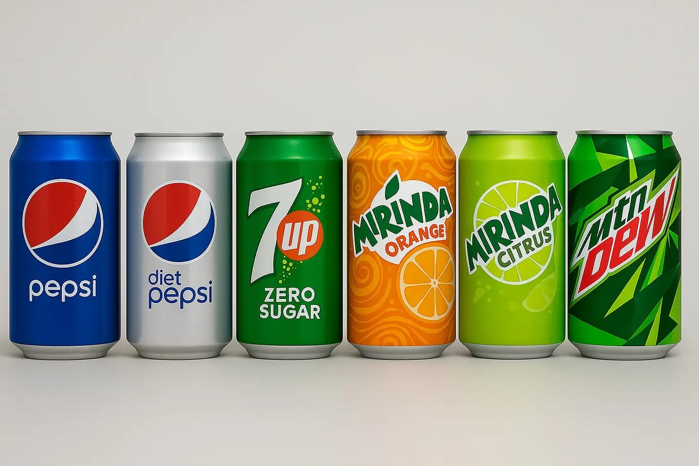 Soft Drink - Mountain Dew Can