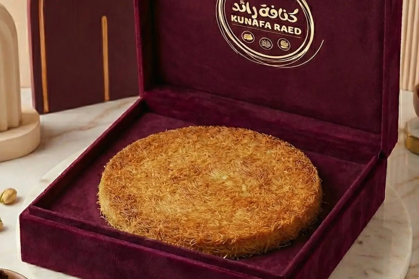 كنافة مكس قشطة وجبن كيري - كبير