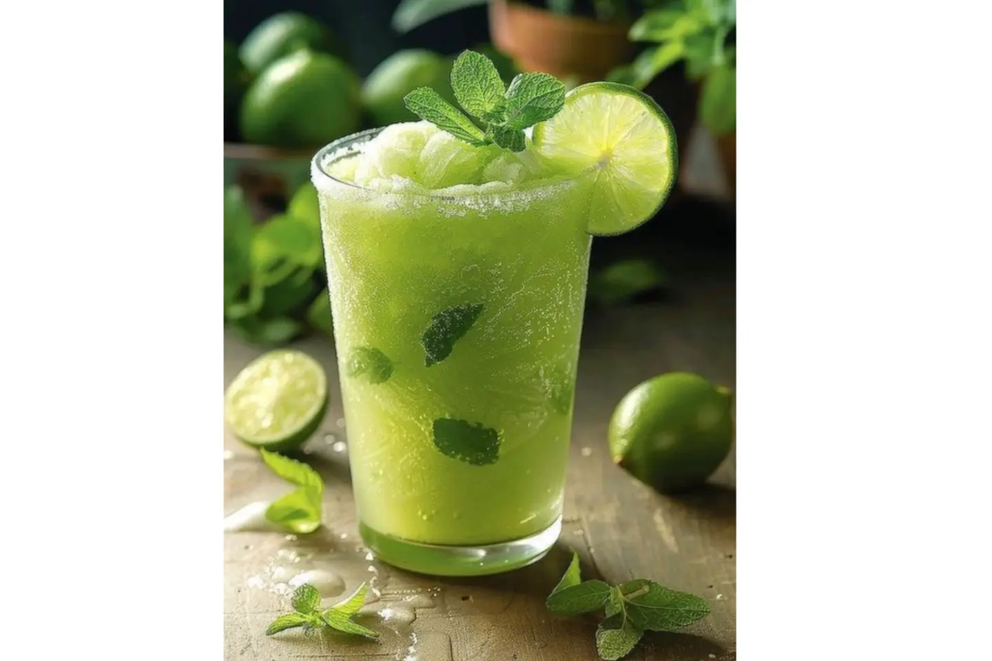 عصير ليمون نعناع - صغير