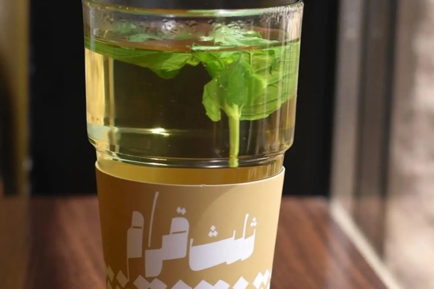 كوب زنجبيل زجاج - سكر خفيف