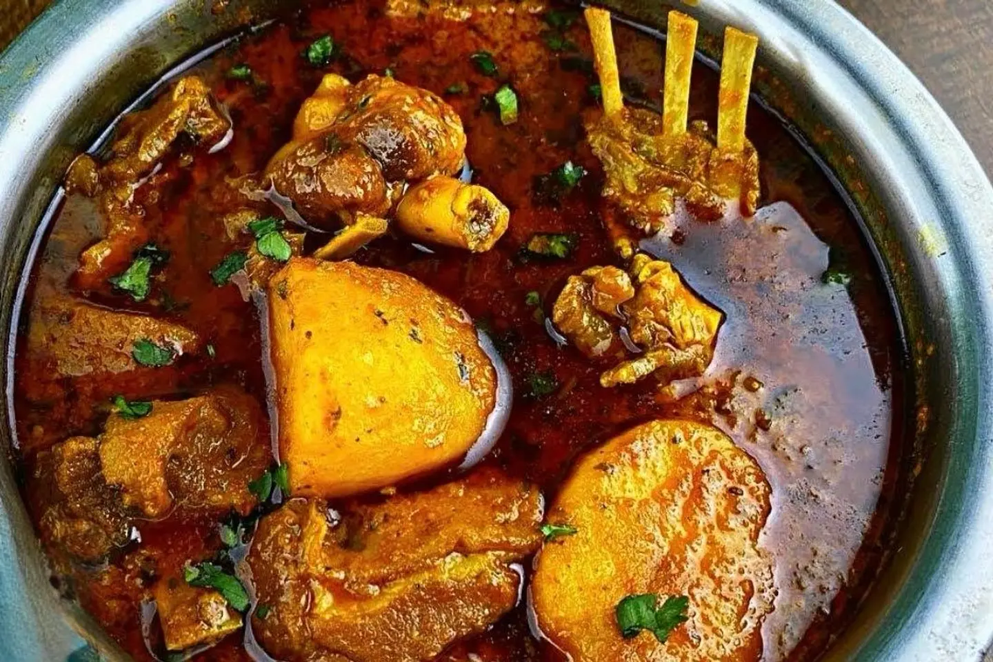 Muttan With Potatoes - Medium