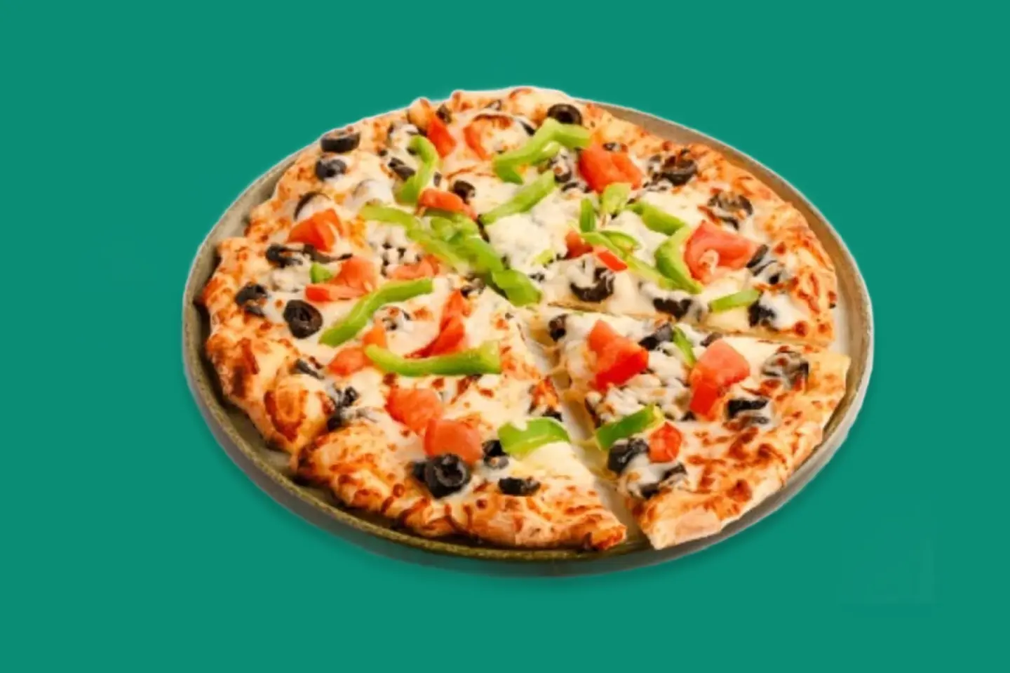 بيتزا خضار - صغير