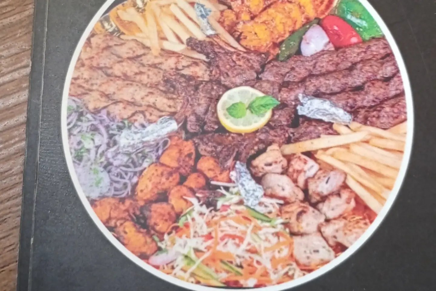 طبق مشكل كابولي بولاو - نصف