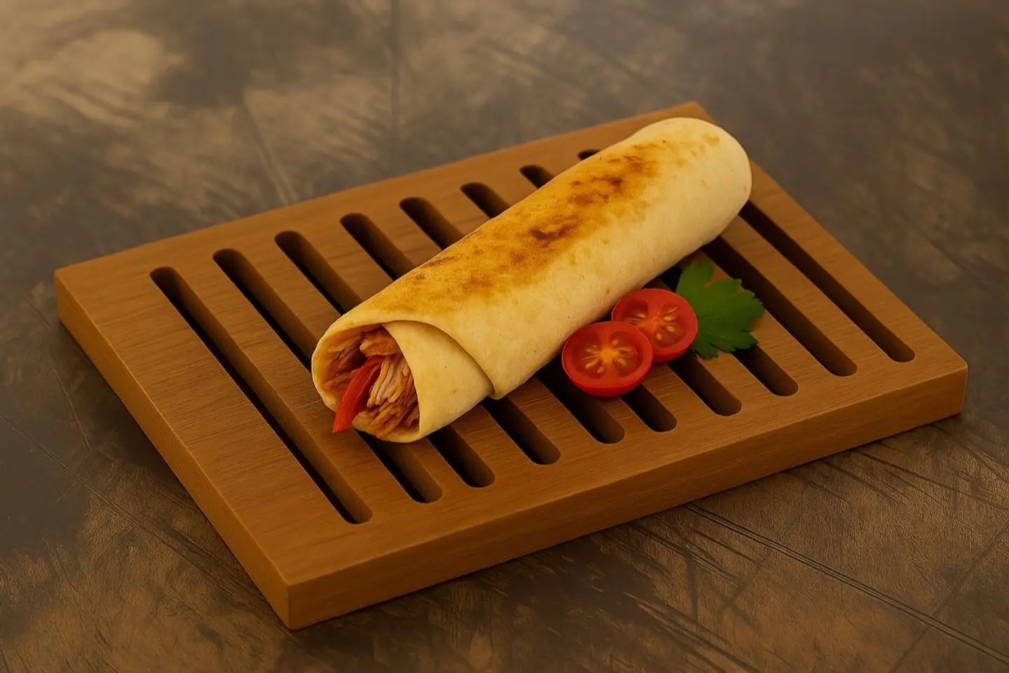 صغير خبز صاج - دجاج