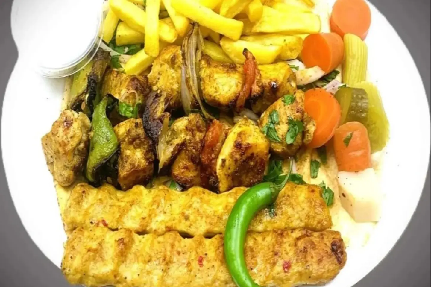 مشكل دجاج - نص كيلو