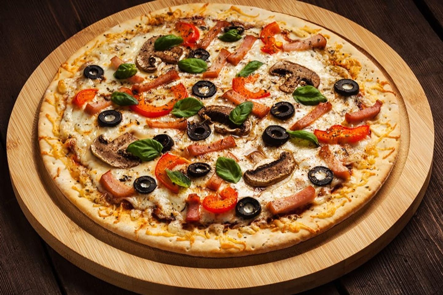 بيتزا خضار - صغير