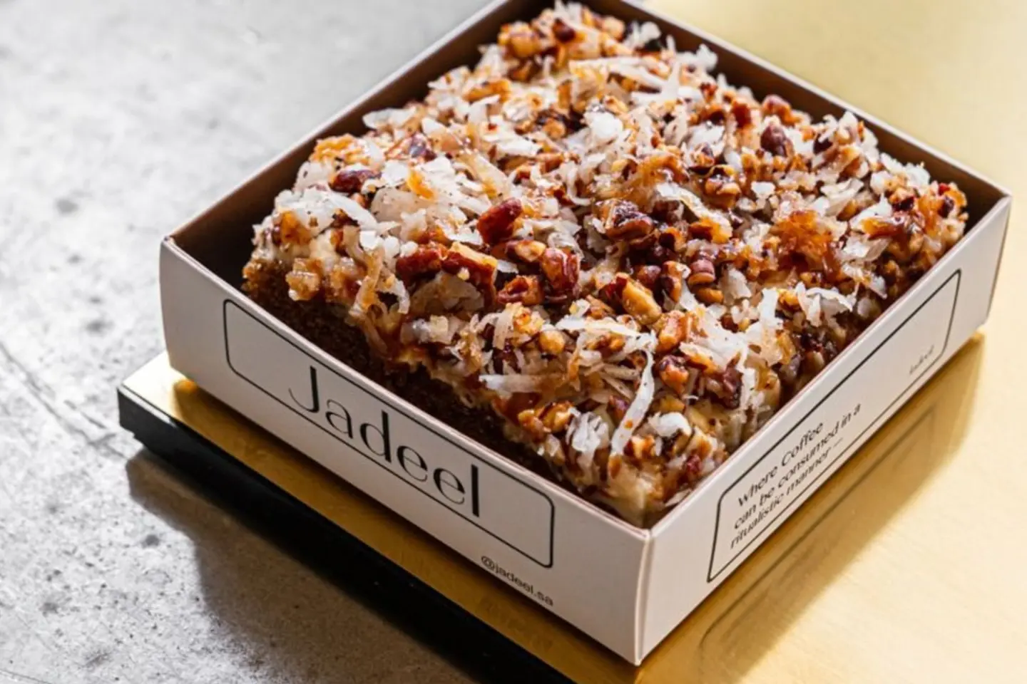 Carrot Cake - Box   6 Pieces