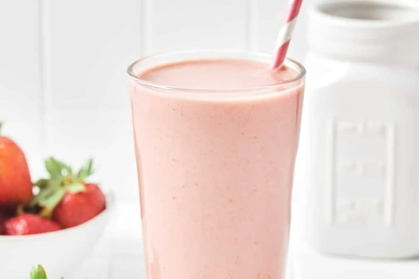 Strawberry Juice With Milk  - Small