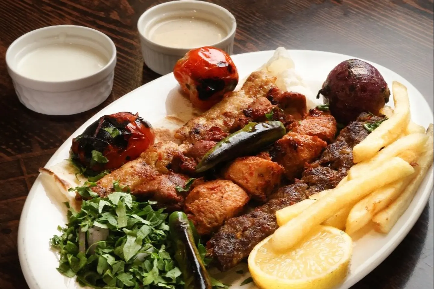 دجاج مشكل مشوي - نفر
