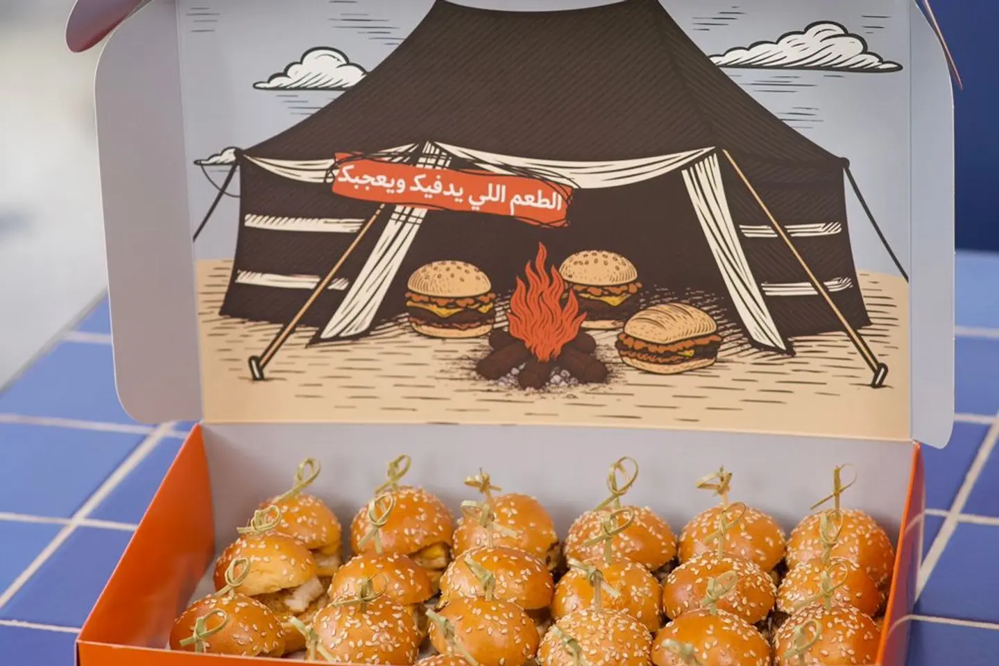 Winter Box 24 Mini Burger - Mix