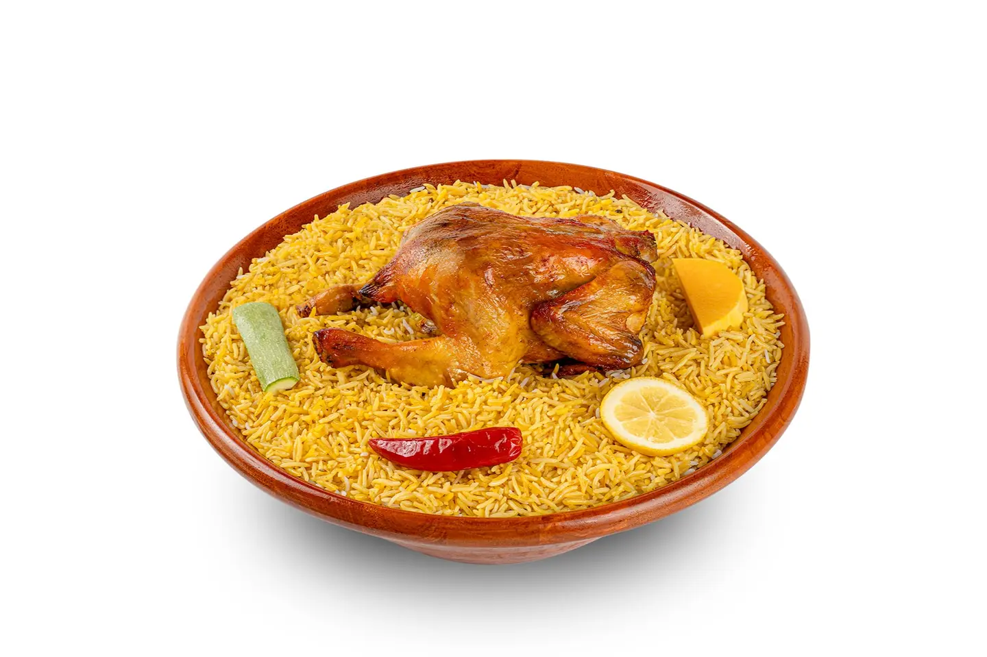 دجاج شواية مع رز - نصف حبة