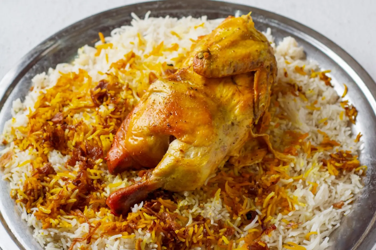 برياني دجاج - ربع دجاجة