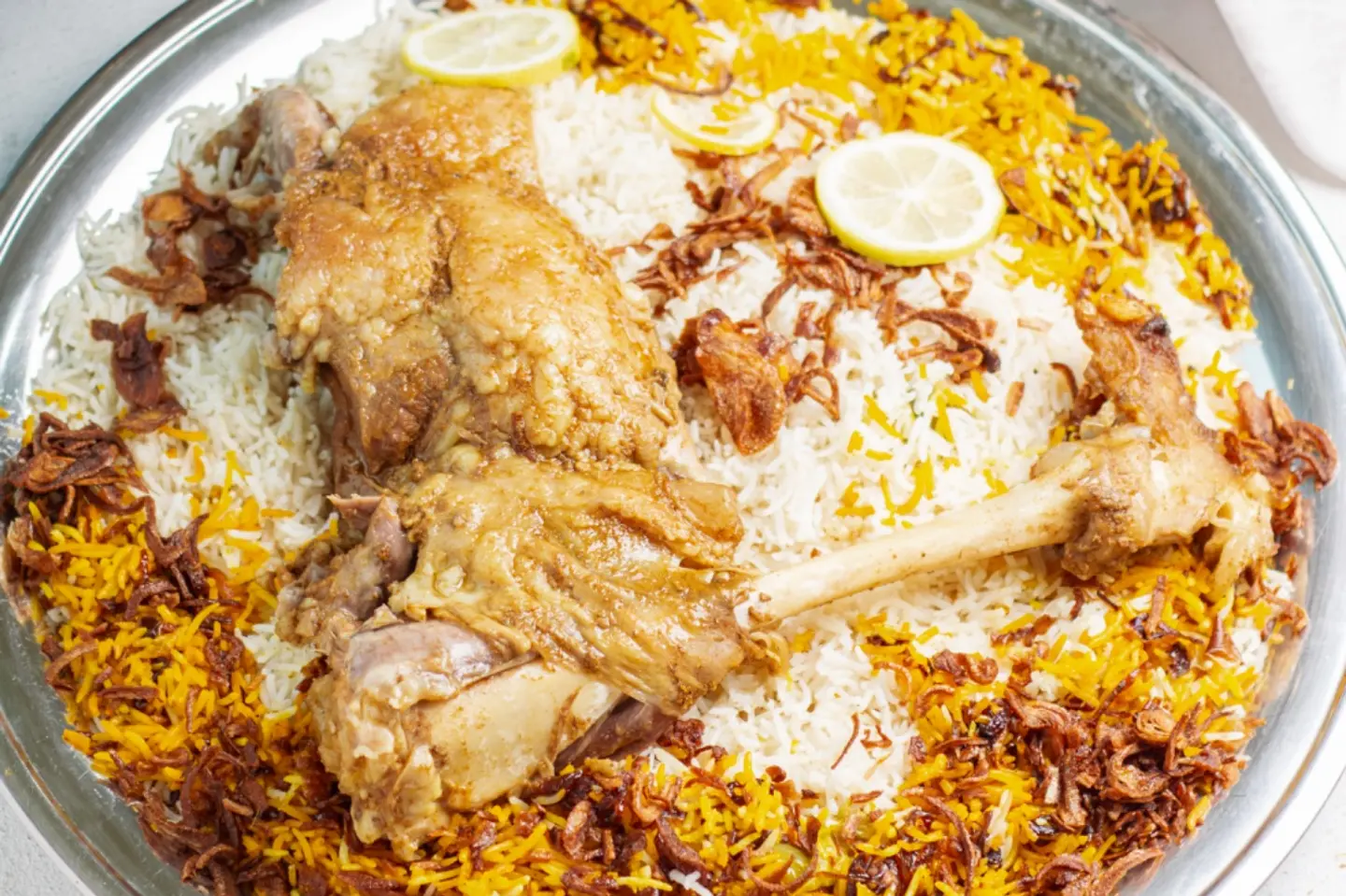 وليمه لحم غنم - نفر