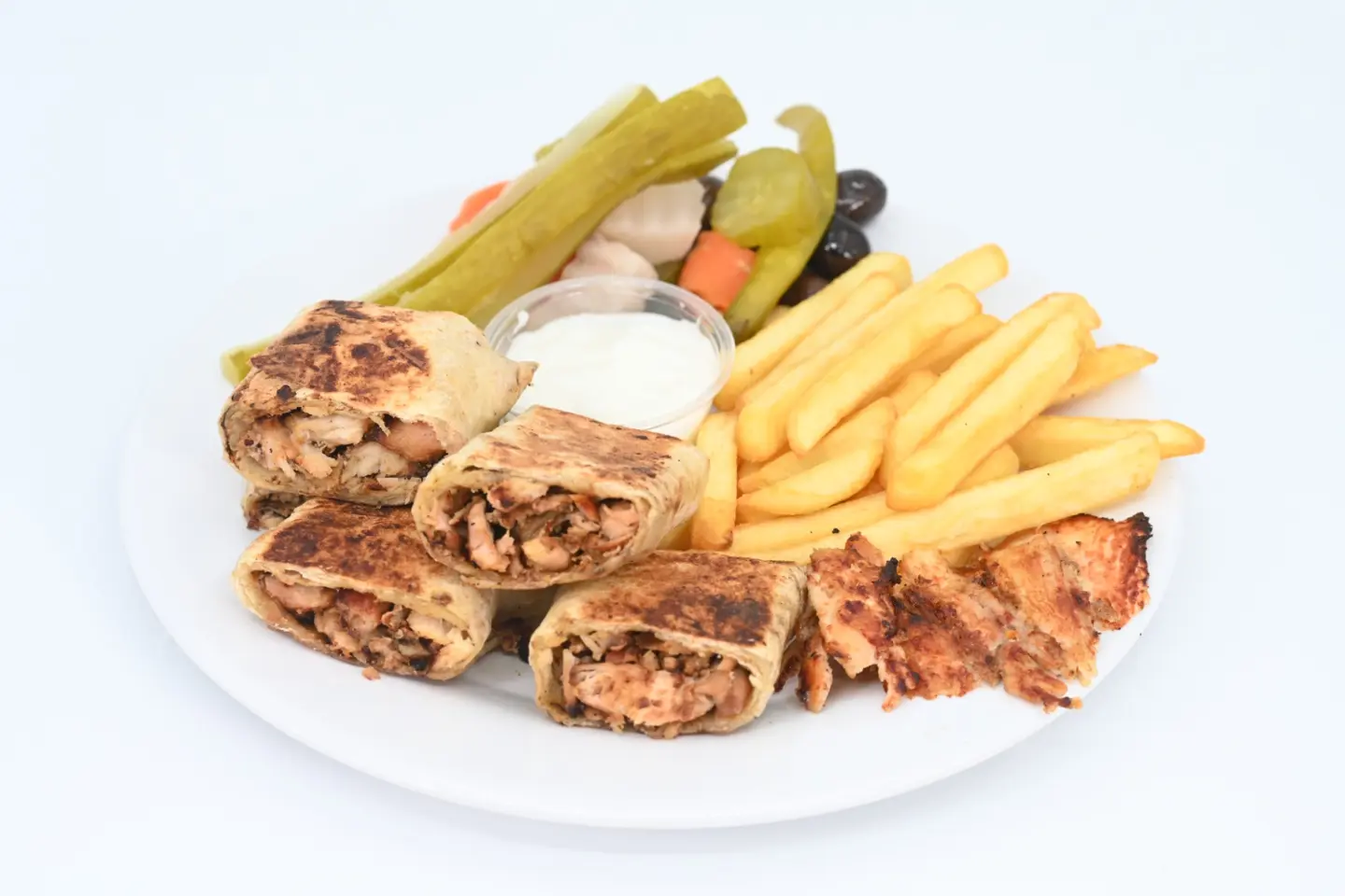 Chicken Shaw Arma Wrap - Double Sandwish