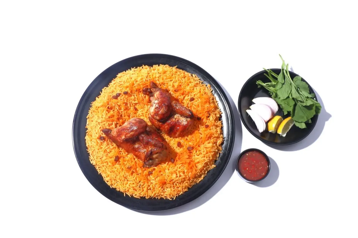 Chicken Shwaya Bukhari Rice - Half Chicken