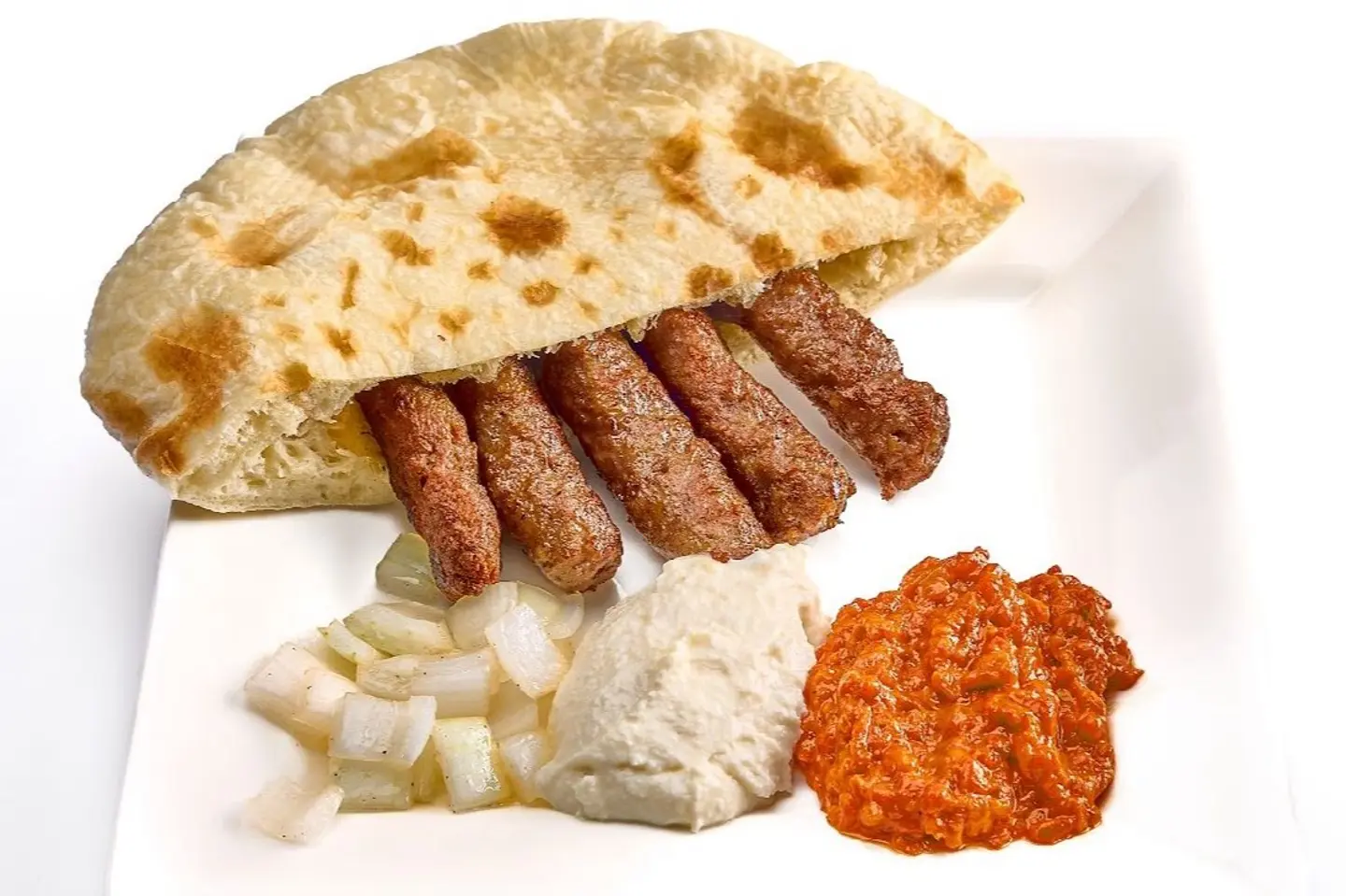 كباب بوسني - وسط