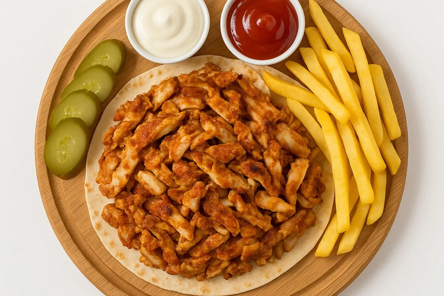 شرحات دياي - وجبة