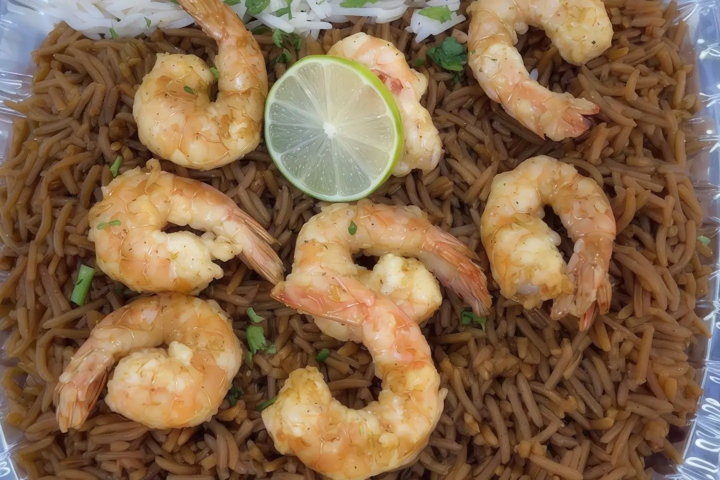 وجبة روبيان - مشوي