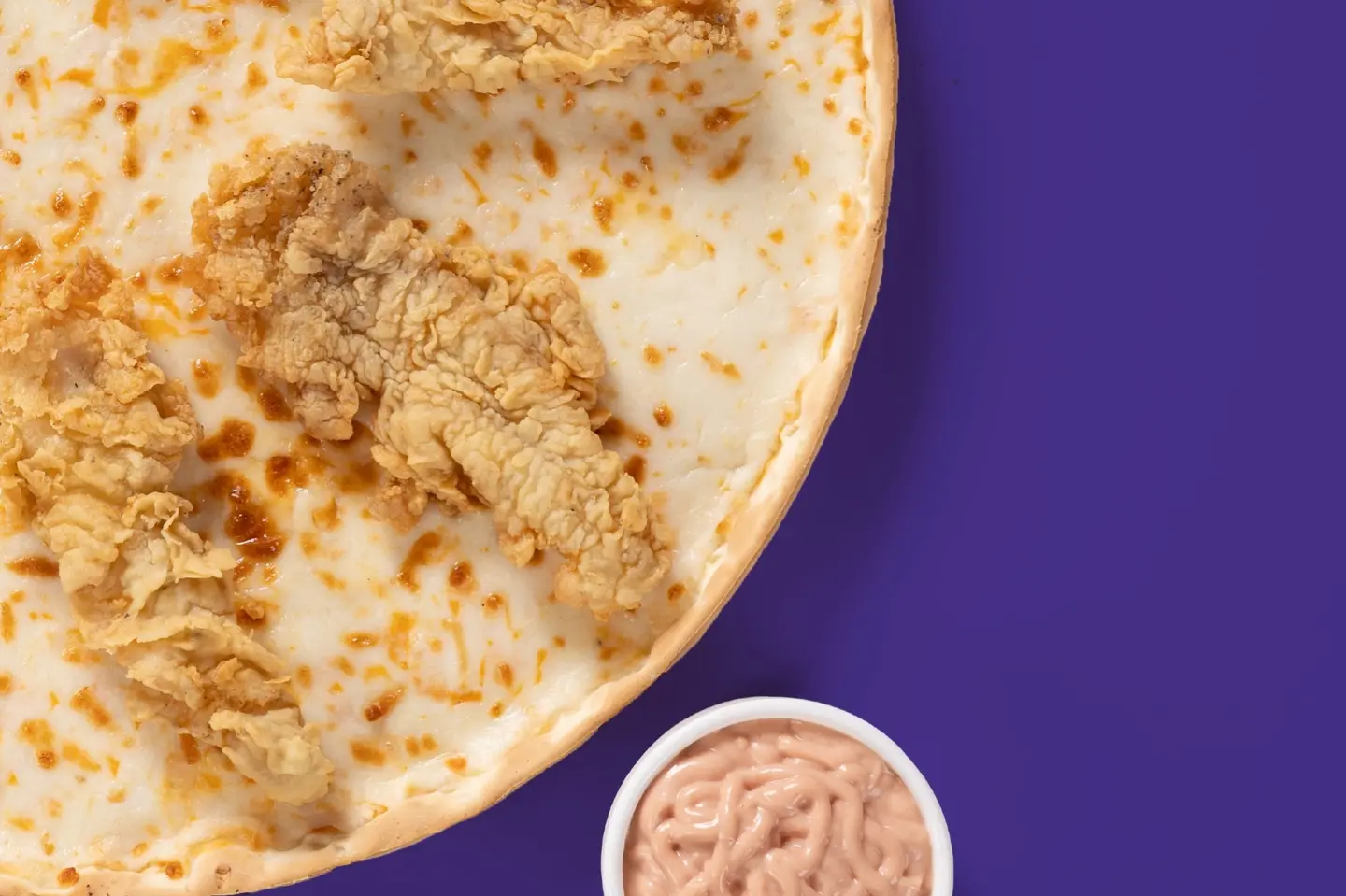 Fish Crispy Pizza - Small