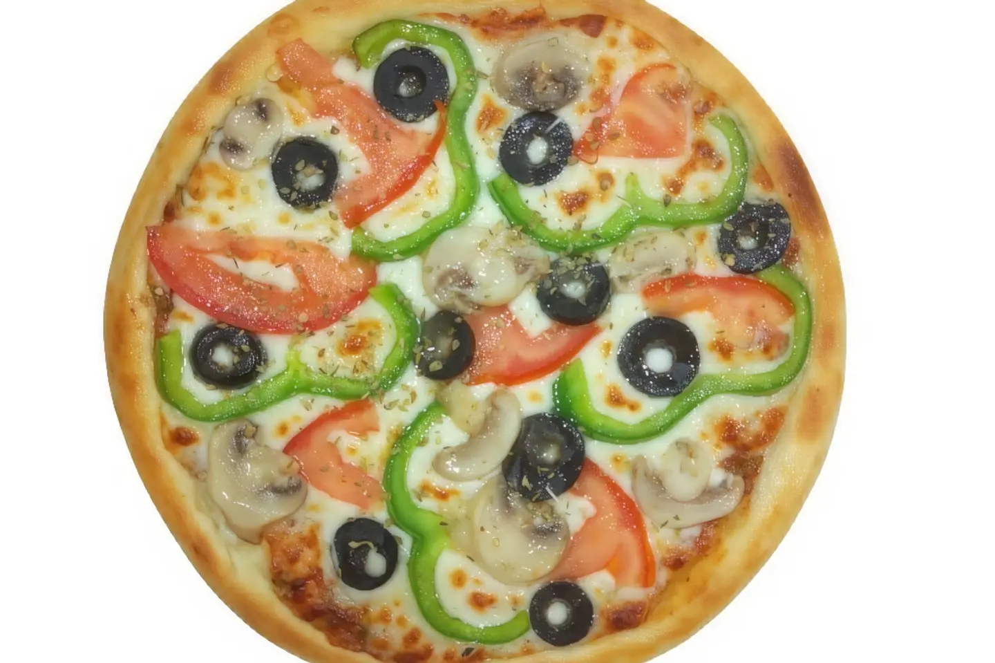 بيتزا خضار - صغير