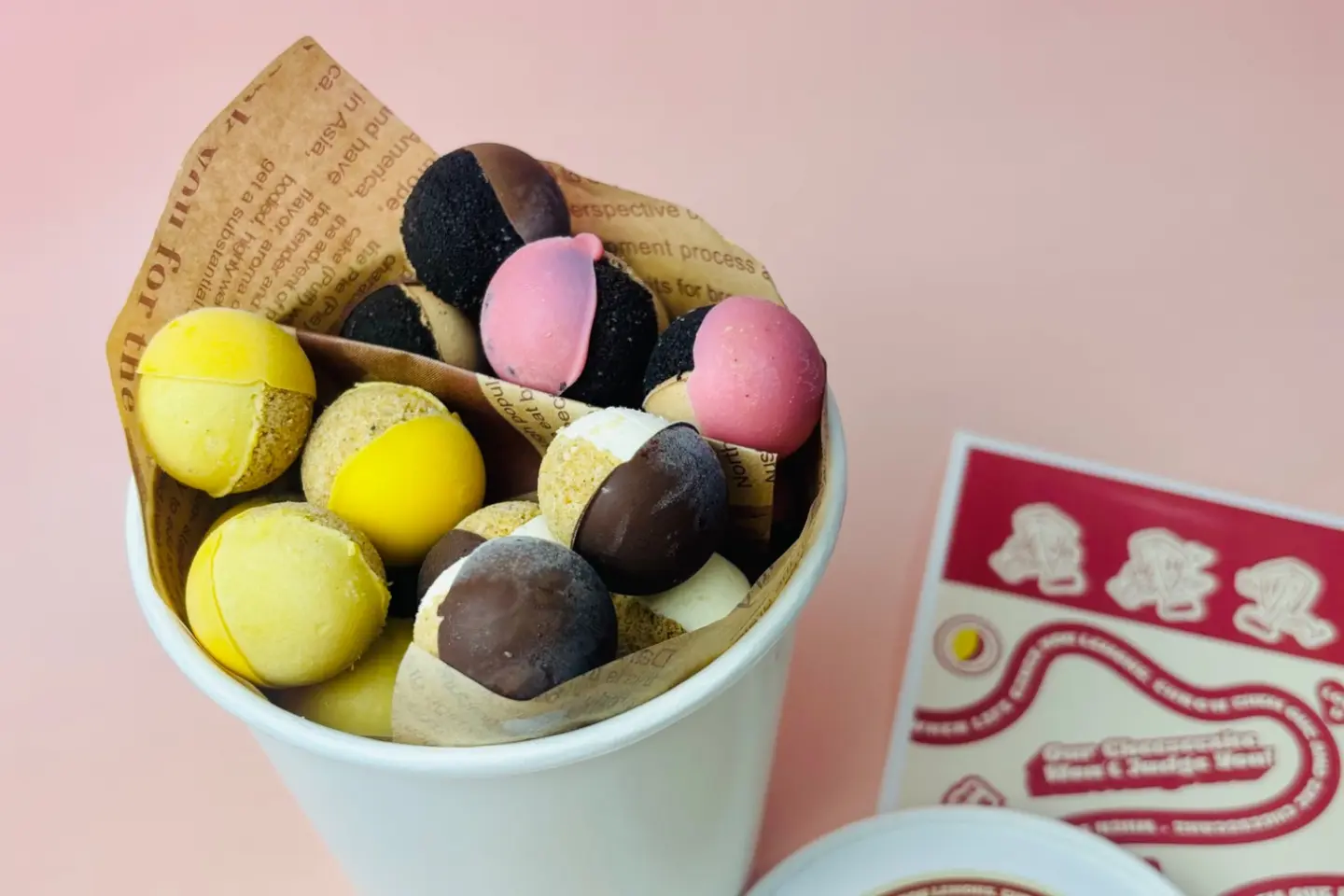 مكس آيس بايتس شيز كيك - بوكس وسط ٢٤ حبة