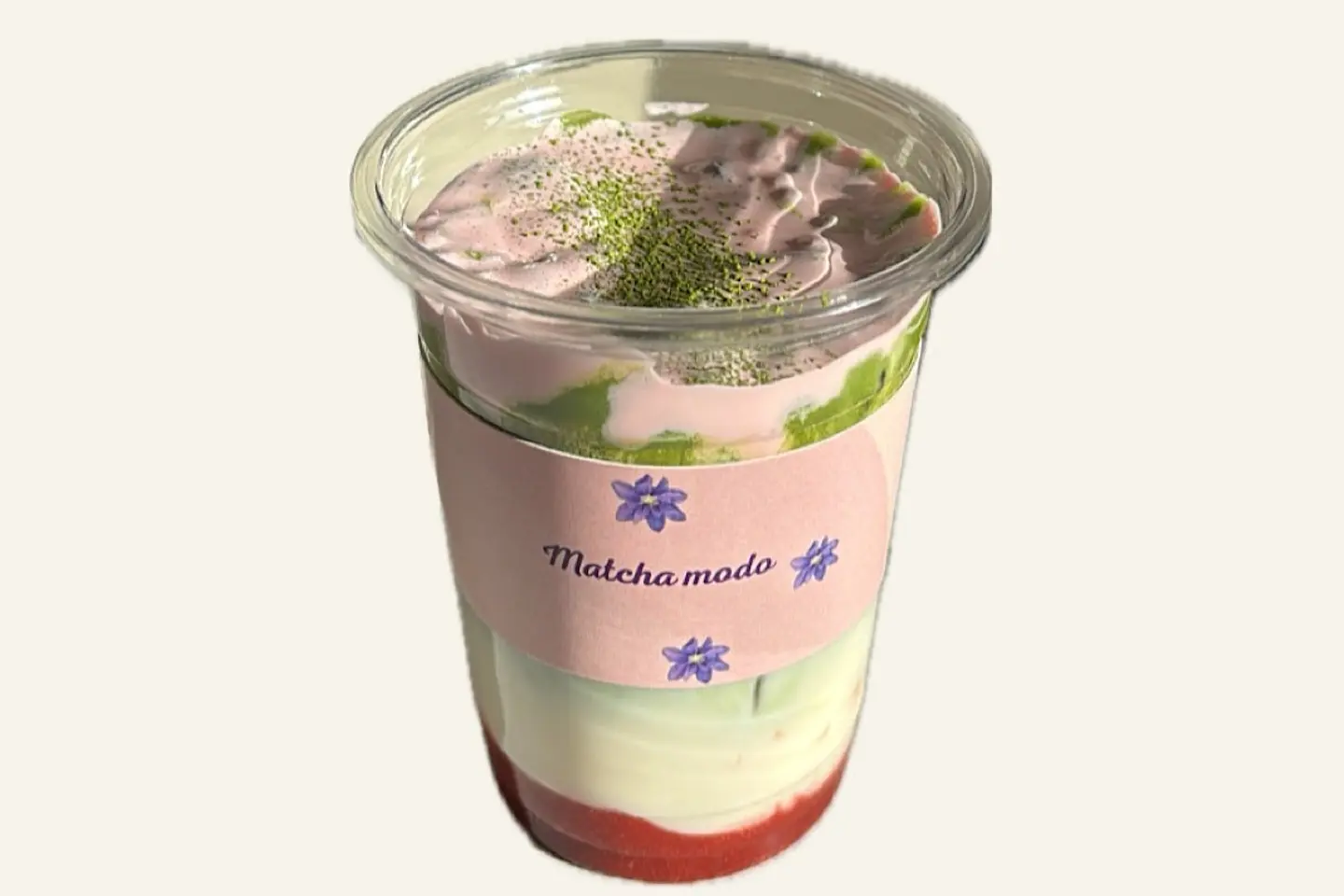 ماتشا بالفراولة - واحد