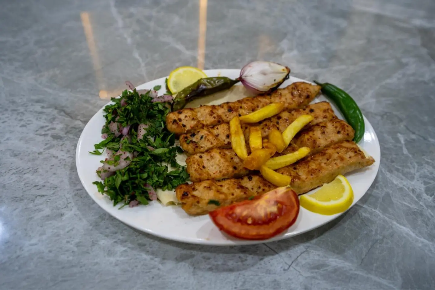 كباب دجاج - ٧ اسياخ