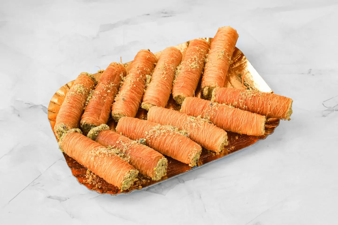 Kunafa Fingers With Pistachio - Small