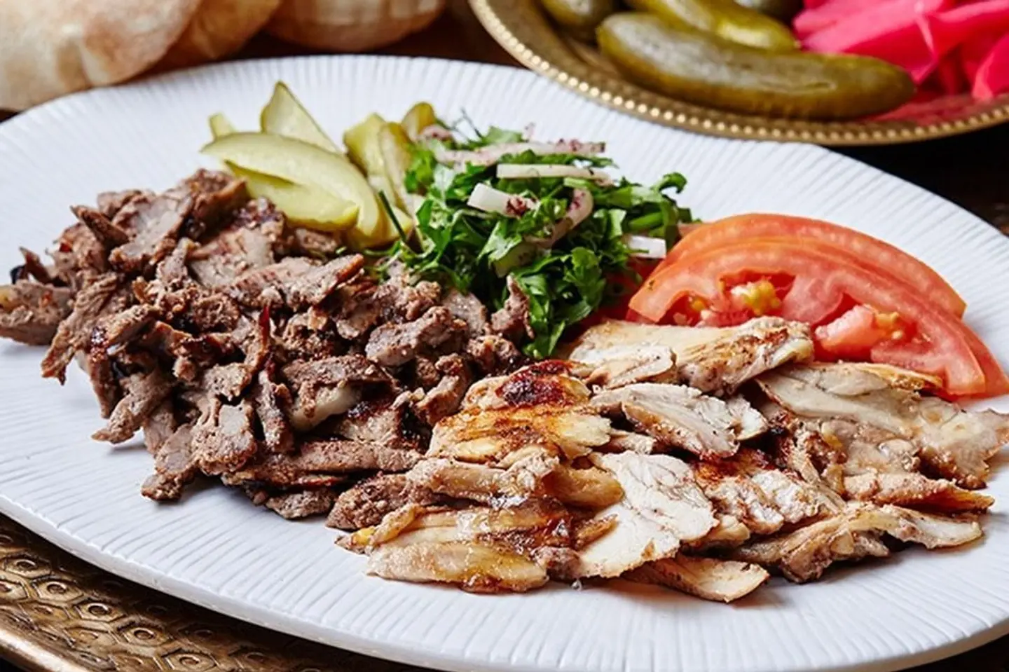 شاورما صحن مشكل فرط - صغير