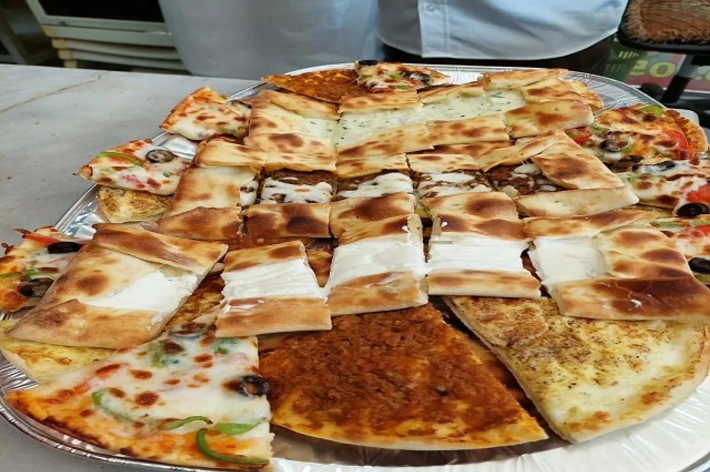 صحن مشكل مقطع - صغير