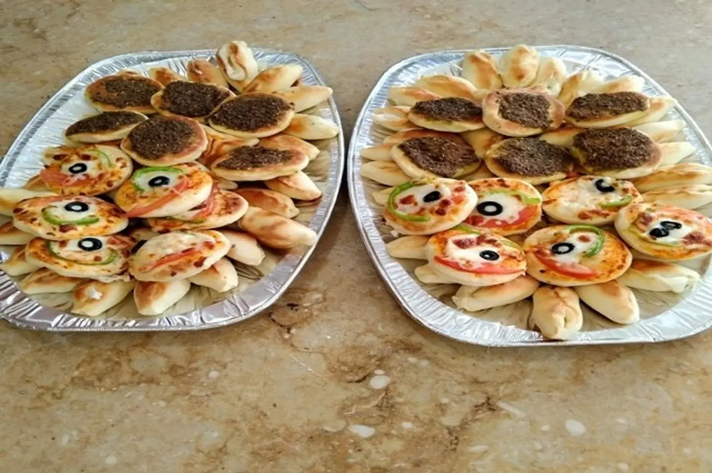 صحن مشكل ميني - صغير