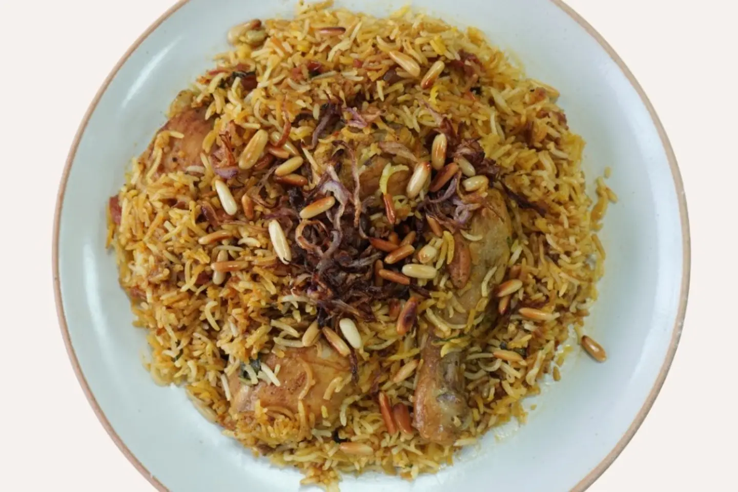 مندي دجاج - نص دجاجه
