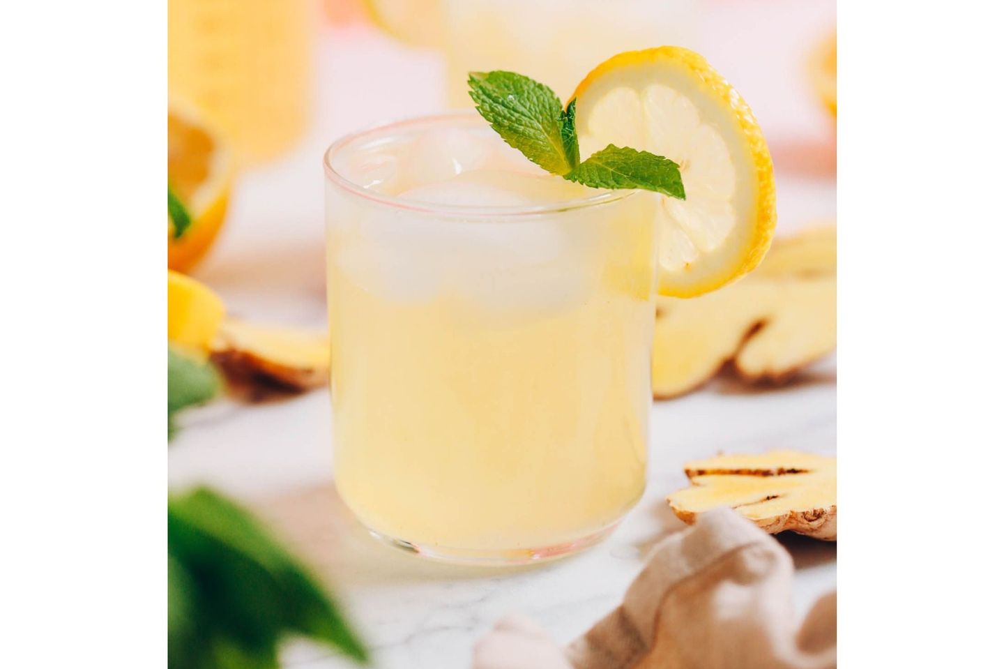 Lemon With Mint And Ginger - Large
