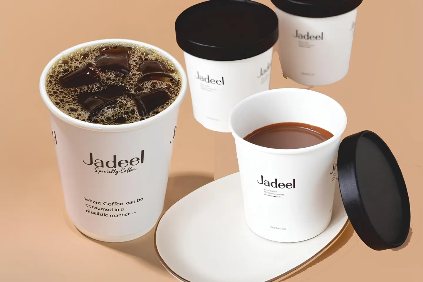 يوم القهوة مع بودنغ الشوكولاتة - قهوة مثلجة مع بودينغ الشوكولاتة