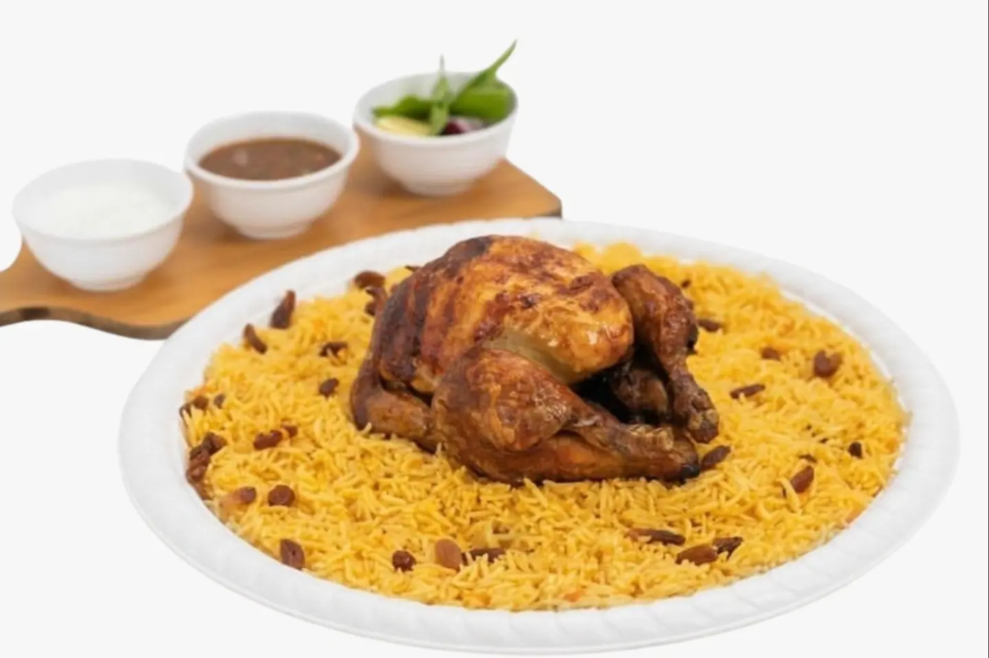 Grilled Chicken With Spiced Rice - Half Chicken
