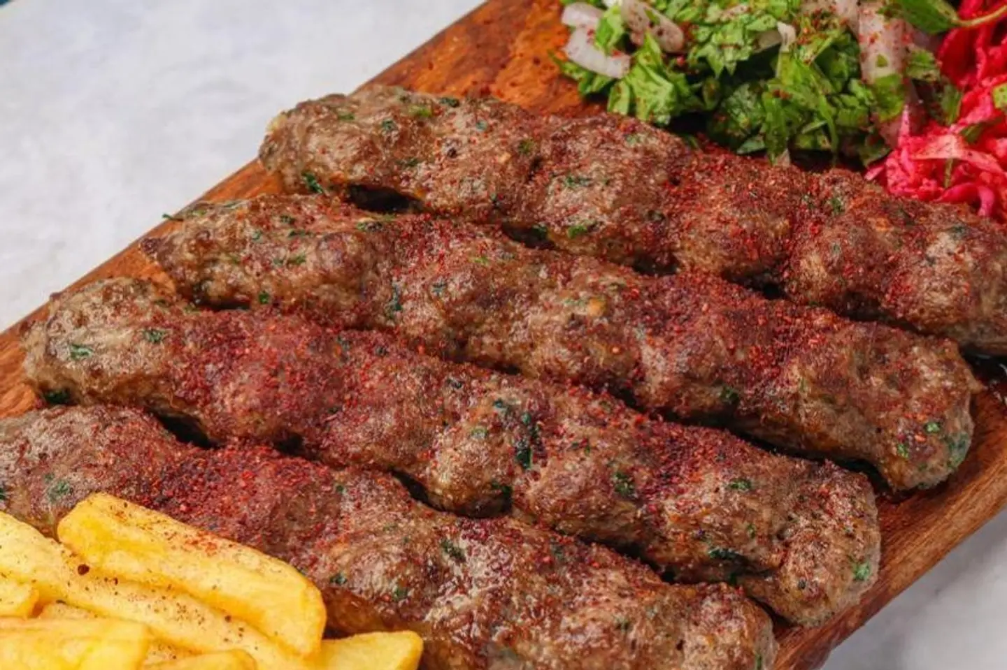 طبق كباب لحم عراقي - ١٢اسياخ