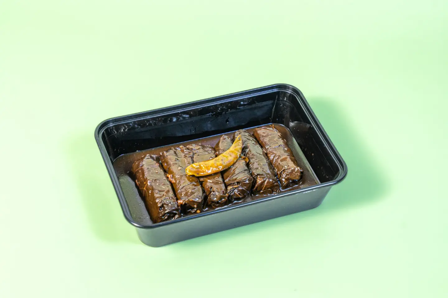 Spicy Grape Leaves - Medium 10 Pieces