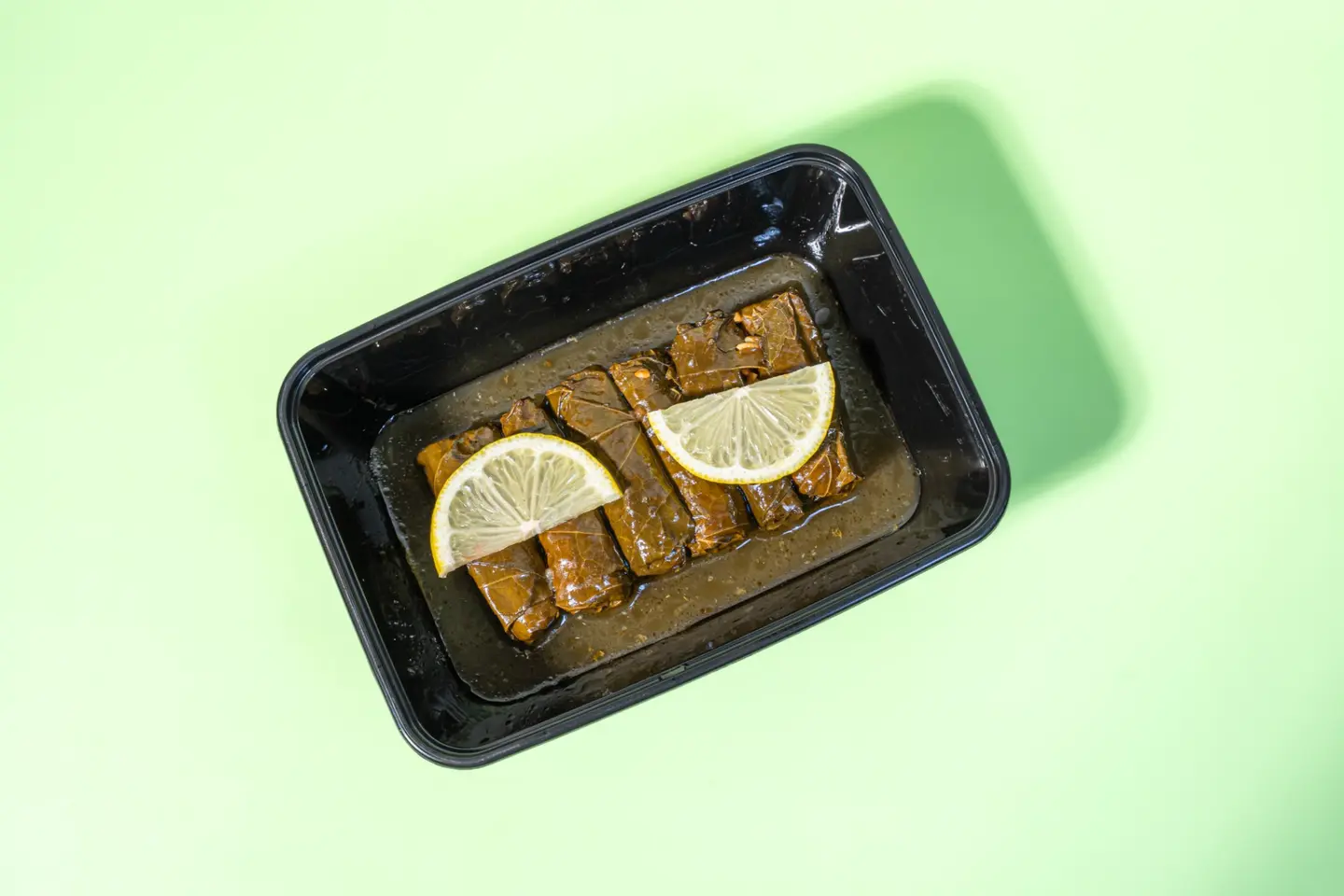 Grape Leaves With Lemon - Medium 10 Pieces