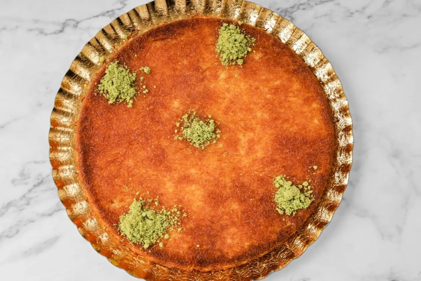 كنافة قشطة بحشوة كندر - صغير