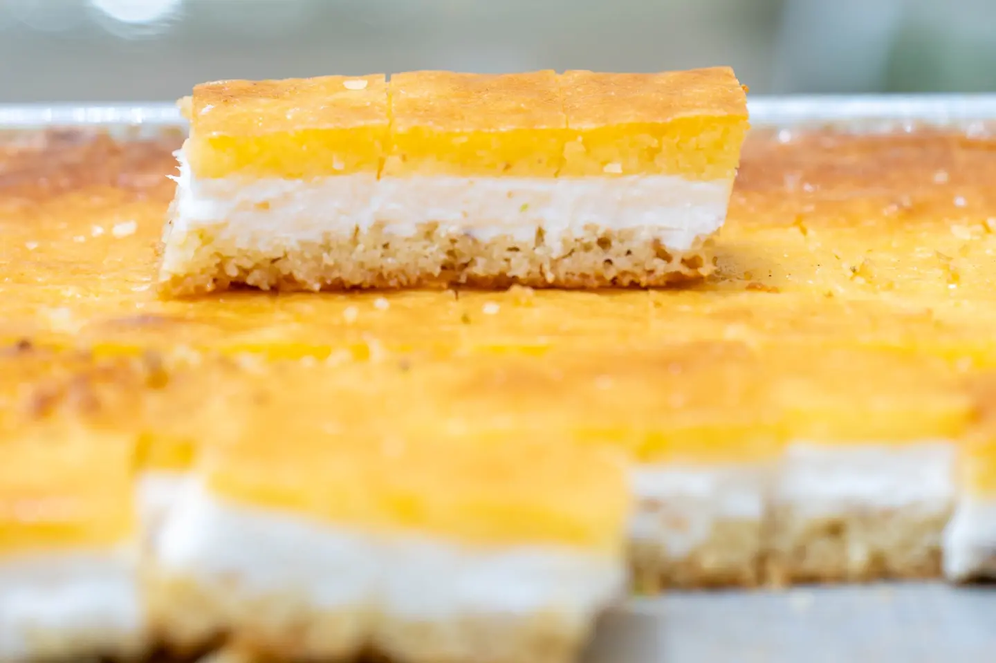 بسبوسة تشيز كيك بطبقات القشطة - ٢٥٠جرام