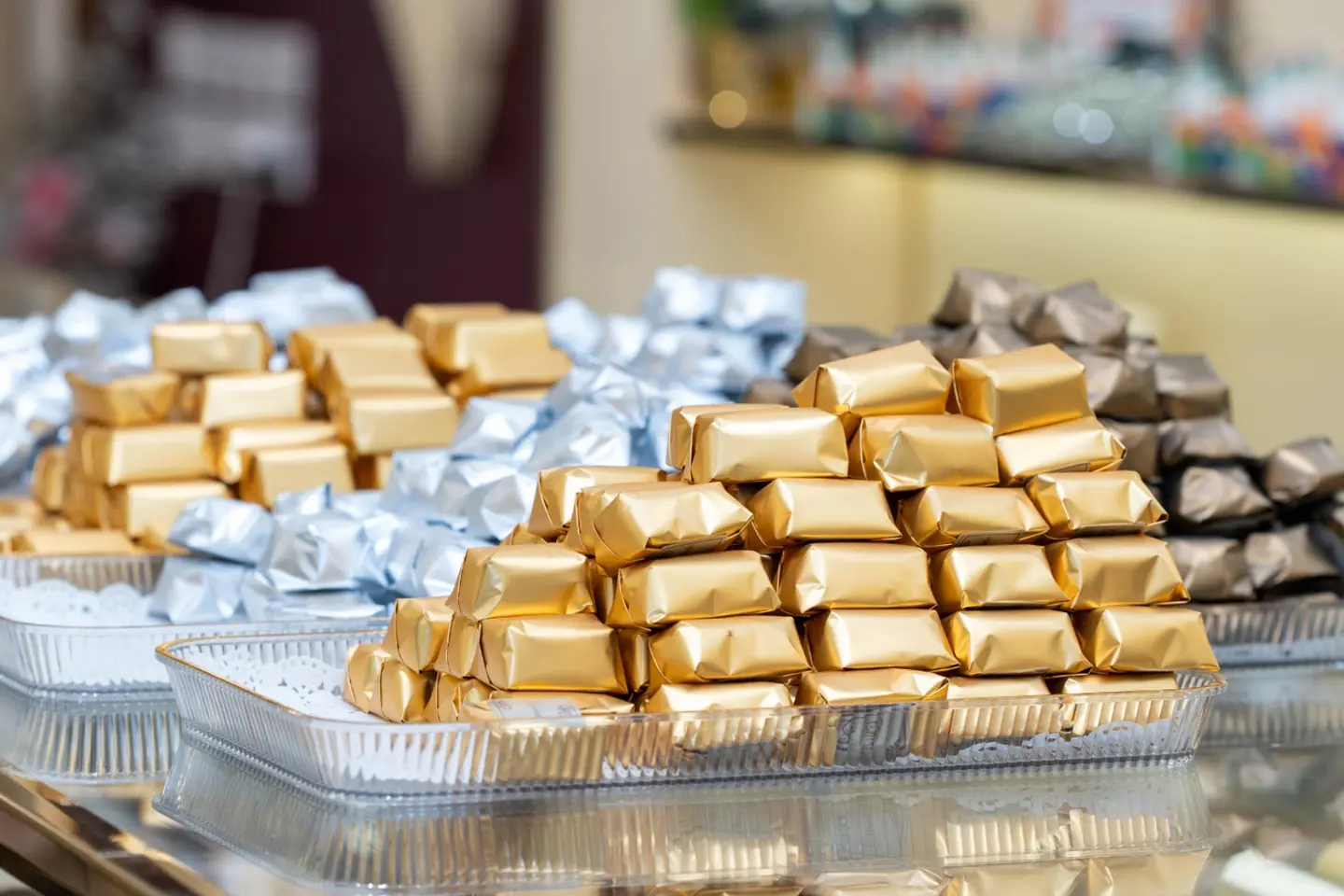 تشكيلة شوكولاتة بلجيكية مغلفة - ١ كيلو