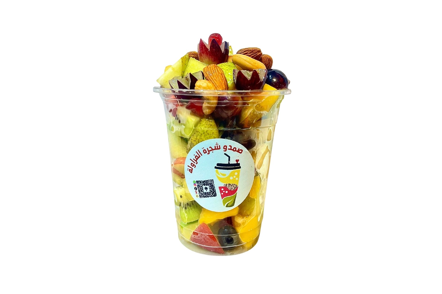 كوب سلطة فواكه - كاسة وسط