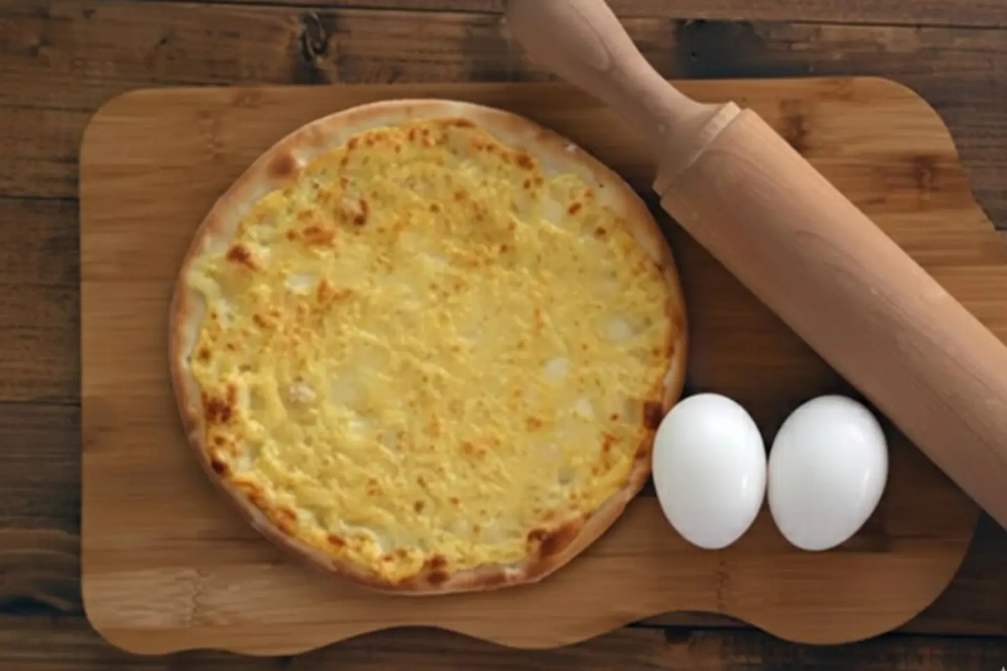 Egg And Akkawi Cheese Pie - Med Largeium