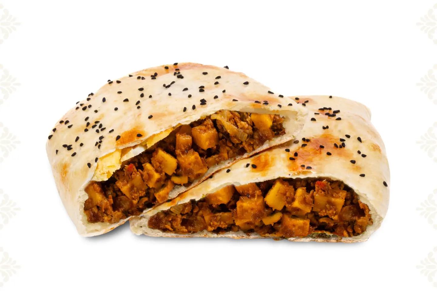 Minced Beef And Potato Pie - Big